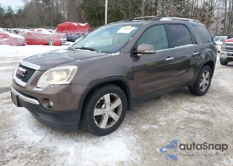 2012 GMC Acadia Slt-1 from USA, damaged, VIN 1GKKVREDXCJ256420